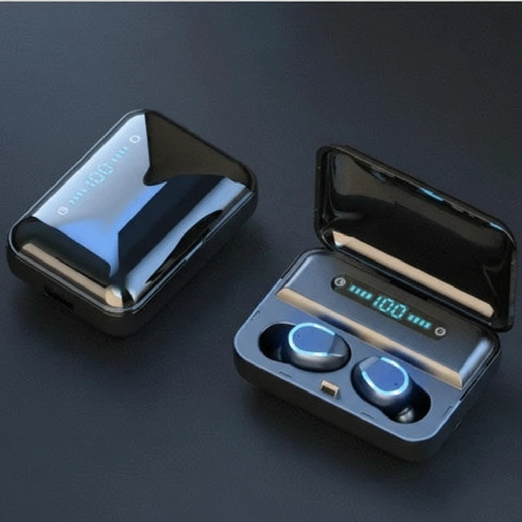Casti Bluetooth TWS F9, Toc Incarcare.