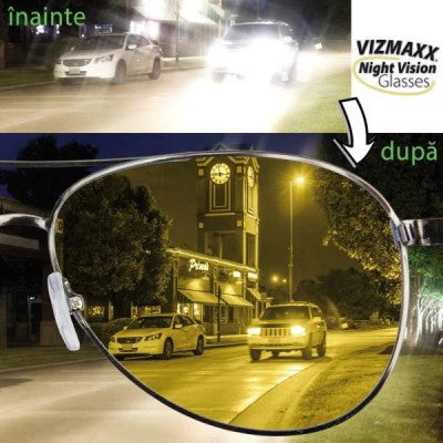 Ochelari Pentru Soferi Night Vision, Pentru Noapte Si Lumina Intensa