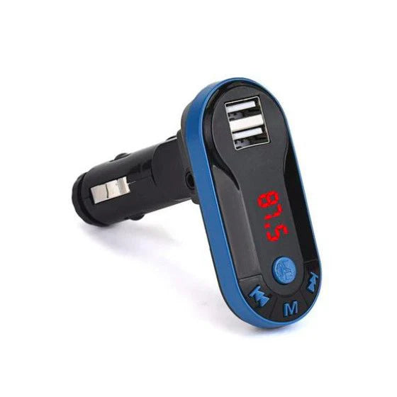 Modulator Auto Radio FM, Bluetooth Si Mp3 Cu 2 Iesiri USB
