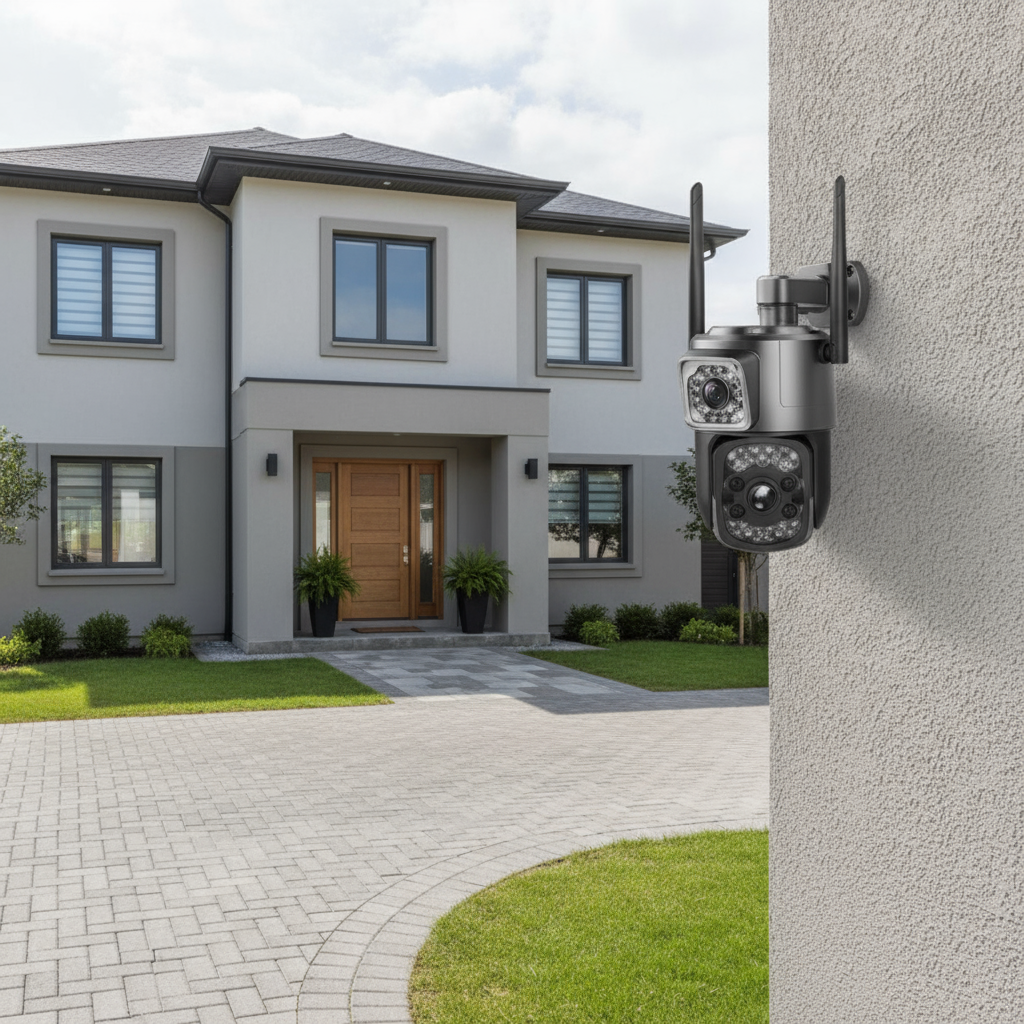 Camera IP Wi-Fi, 6MP, PTZ, Night Vision, IP66