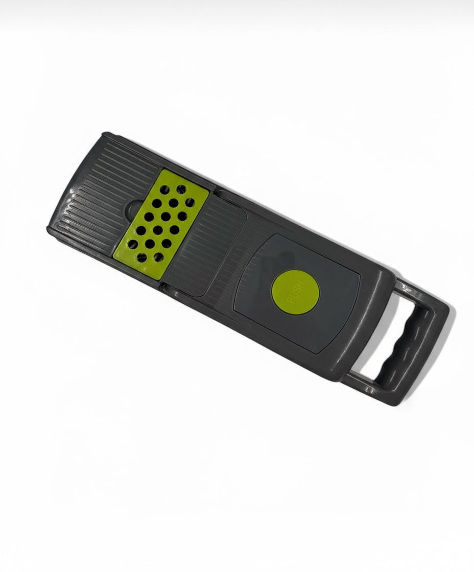 Razatoare Multifunctionala 2 in 1 pentru legume si fructe, 16 de piese, Cu functie de caserola, Lame din otel inoxidabil si maner protectie