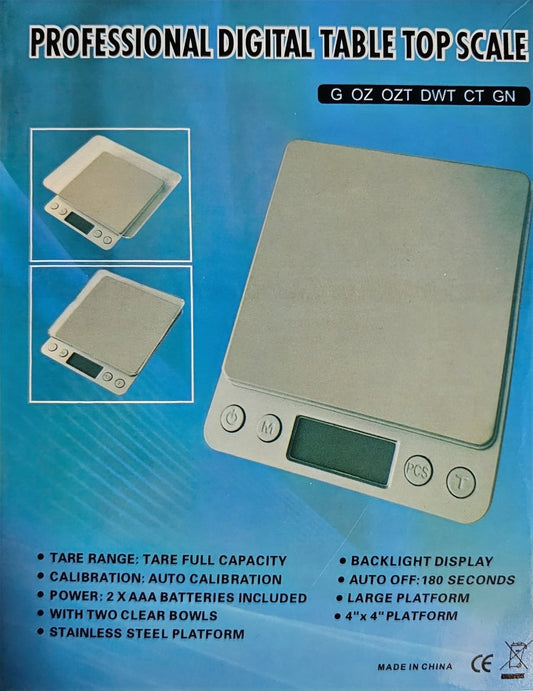 Mini Cantar Digital, LCD, 12x12 cm, Calibrare Automata,