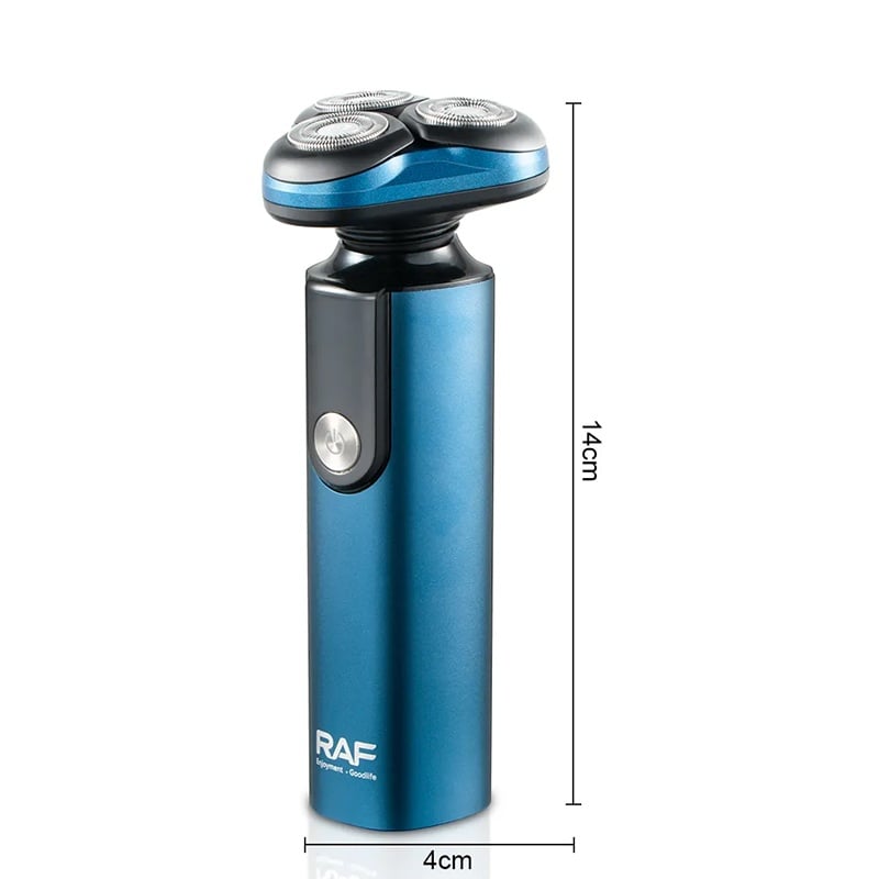 Aparat de ras electric cu trei lame Raf, impermeabil, 600mAh, 3W