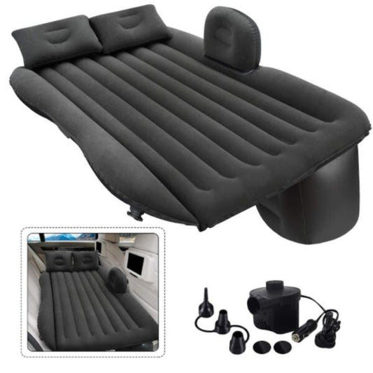 Saltea gonflabila Couch Air pentru masina, 130cm x 80cm x 40 cm, include pompa auto.