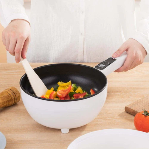 Tigaie Electrica Inteligenta Migas - 3L, Multifunctionala, Panou Control, 26cm, Prajire, Fierbere, Aburire, Mentinerea Caldurii