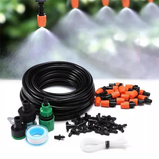 Sistem de racire , irigare terasa si gradina10 m 10 duze.