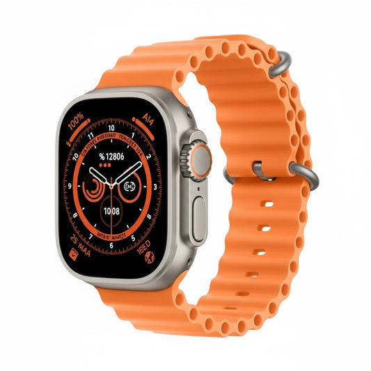Ceas SmartWatch JRH™ Ultra Watch, 2.0" IPS FULL VIEW, Apel Bluetooth