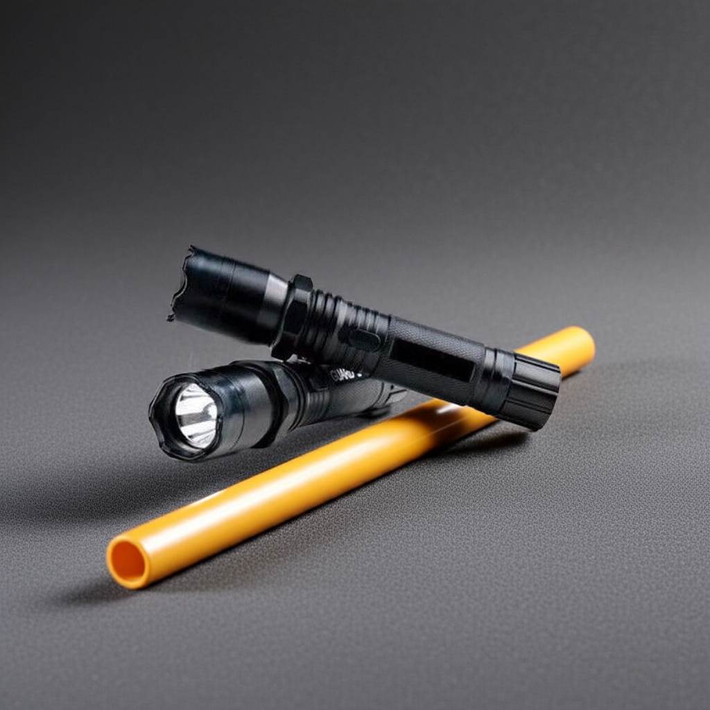 Lanterna electrosoc , LED, Aluminiu, Reincarcabila