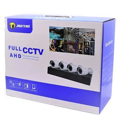 Kit supraveghere 4 camere CCTV Ahd, interior-exterior
