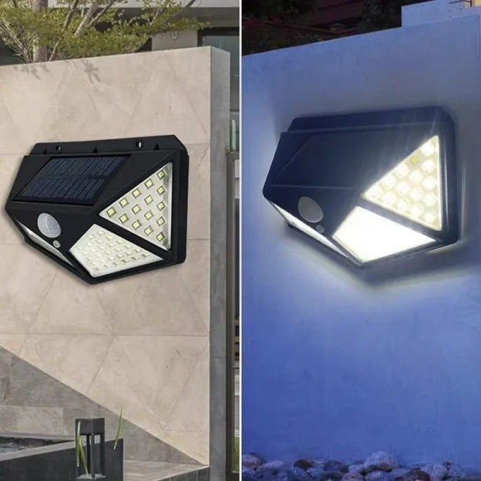 Lampa Solara cu 114LED-uri si senzor de miscare - cl114