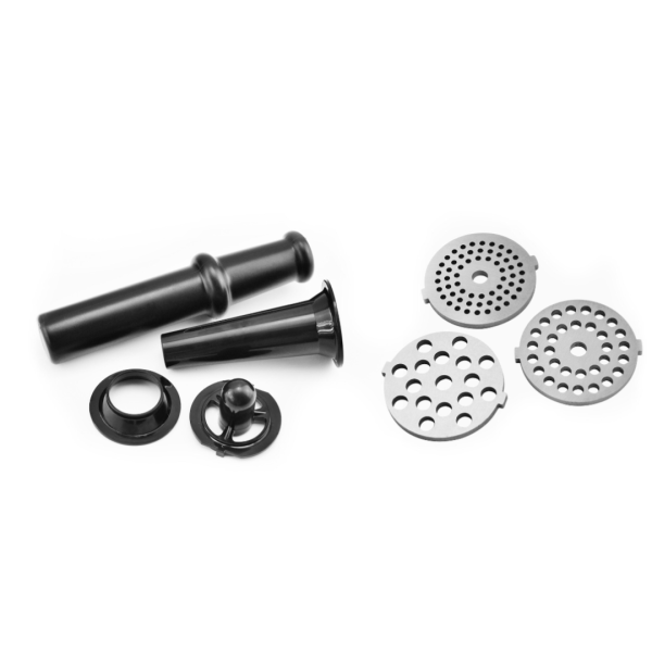Mașină de tocat carne profesională MGD 2000W, 3 site inox, funcție reverse și accesorii incluse..