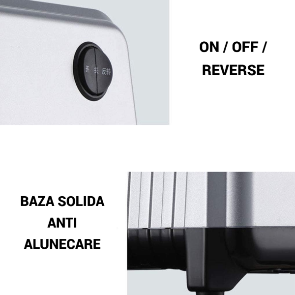 Mașină de tocat carne profesională MGD 2000W, 3 site inox, funcție reverse și accesorii incluse..