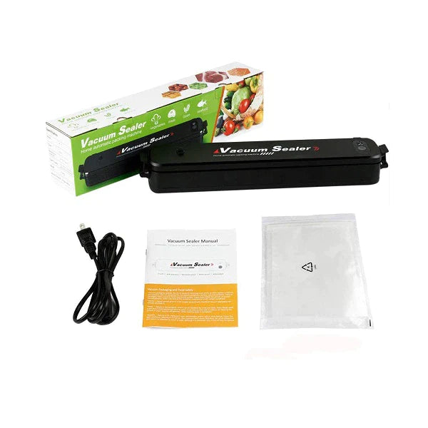 Aparat de sigilat si vidat vacuum sealer, 220v, 90w, negru