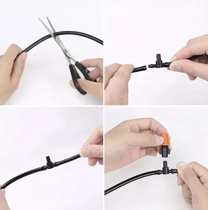 Sistem de racire , irigare terasa si gradina10 m 10 duze.