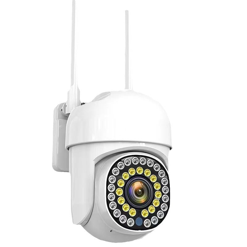 Camera Wifi de Exterior  + Card 32 GB, Vizualizare Live pe Telefon, Night Vision, Senzor de Miscare.