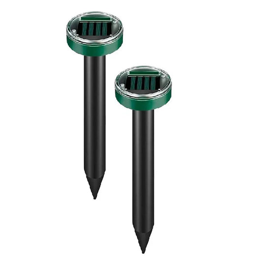 1+1 CADOU Aparat Cu Incarcare Solara Anti Daunatori, Pentru Cartite, Gradina, Cu Tarus, Verde