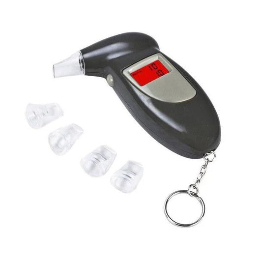 Alcool Tester Portabil Cu Afisaj Digital Si 4 Capete Interschimbabile