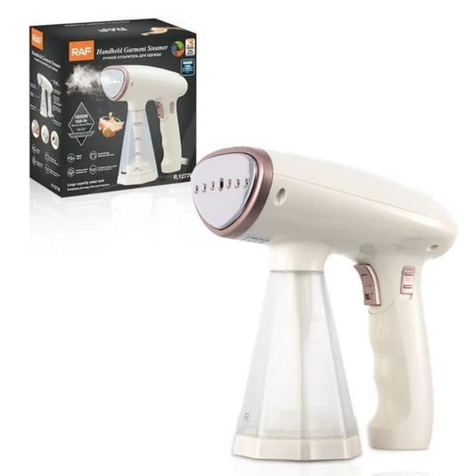 Aparat de calcat cu aburi portabil Raf 1600W 200ml crem