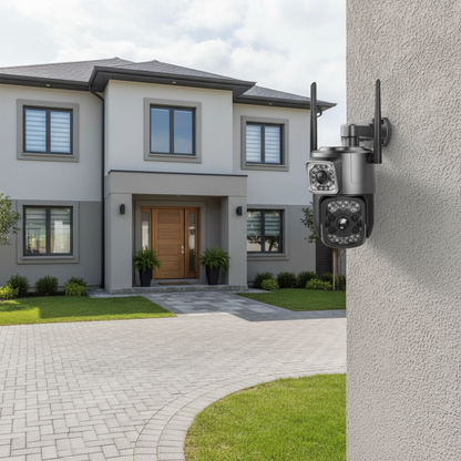 Camera IP Wi-Fi, 6MP, PTZ, Night Vision, IP66