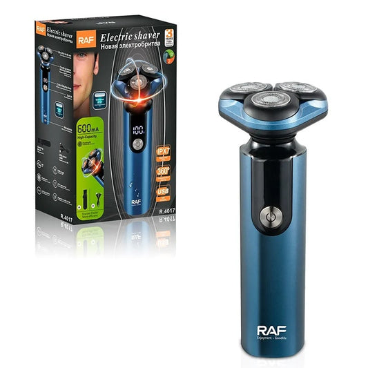 Aparat de ras electric cu trei lame Raf, impermeabil, 600mAh, 3W