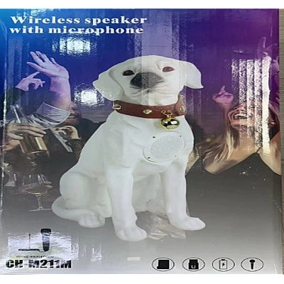 Boxa Portabila Labrador ALB Cu Bluetooth CH M211M Cititor USB Card Radio si microfon