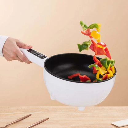 Tigaie Electrica Inteligenta Migas - 3L, Multifunctionala, Panou Control, 26cm, Prajire, Fierbere, Aburire, Mentinerea Caldurii