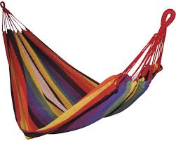 Hamac Leagan cu Dungi Multicolore 50x100cm.