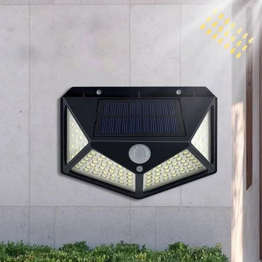 Lampa Solara cu 114LED-uri si senzor de miscare - cl114