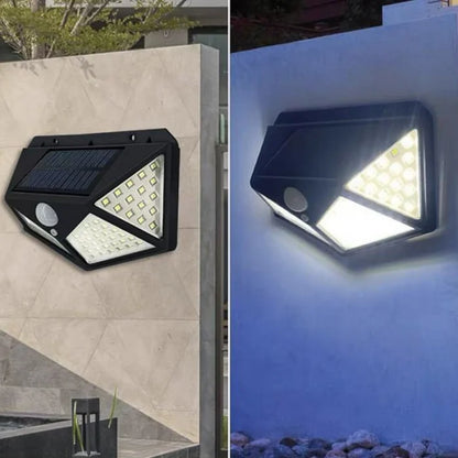 Lampa Solara cu 114LED-uri si senzor de miscare - cl114