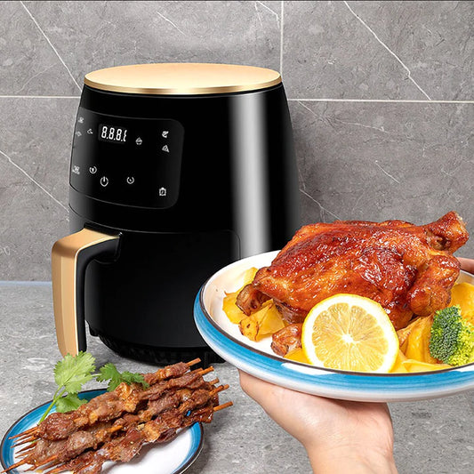 Friteuza Fara Ulei Air Fryer , Displat Digital, Functie de Coacere