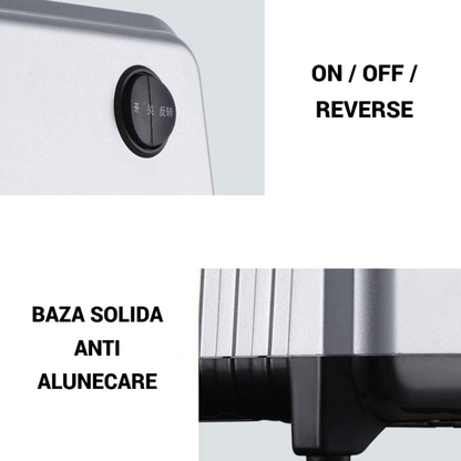 Mașină de tocat carne profesională MGD 2000W, 3 site inox, funcție reverse și accesorii incluse..
