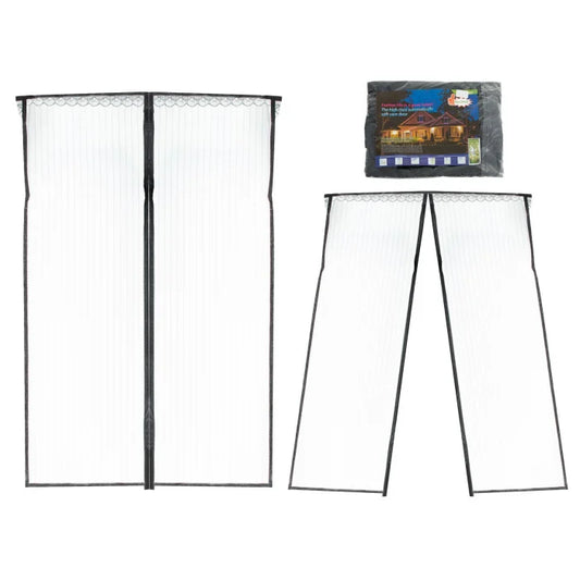 Plasa de tantari si insecte magnetica pentru usa, dimensiune 85 x 210 cm