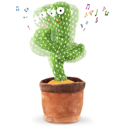 Cactus vorbitor jucarie Jucarie de plus Cactus dansator – Danseaza, Canta, Imita