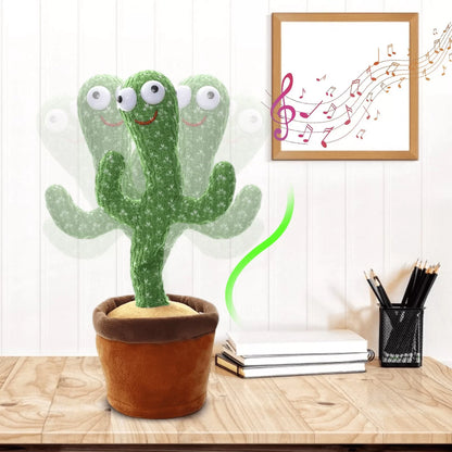 Cactus vorbitor jucarie Jucarie de plus Cactus dansator – Danseaza, Canta, Imita