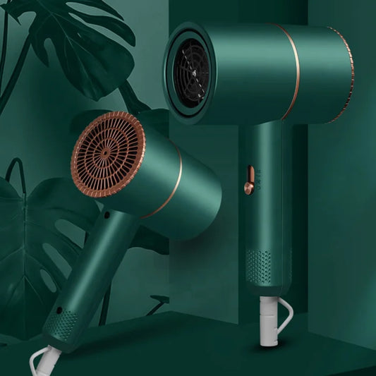 Uscator de par pentru casa sau calatorii, alimentare 220V, culoare Verde